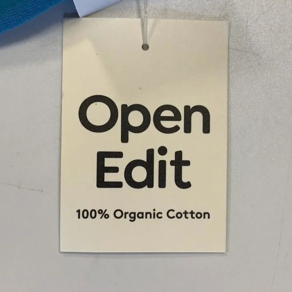 Open Edit Kids' Side Ruffle Shorts In Blue Cendre Be Yourself Size 3 NWT - Picture 5 of 12